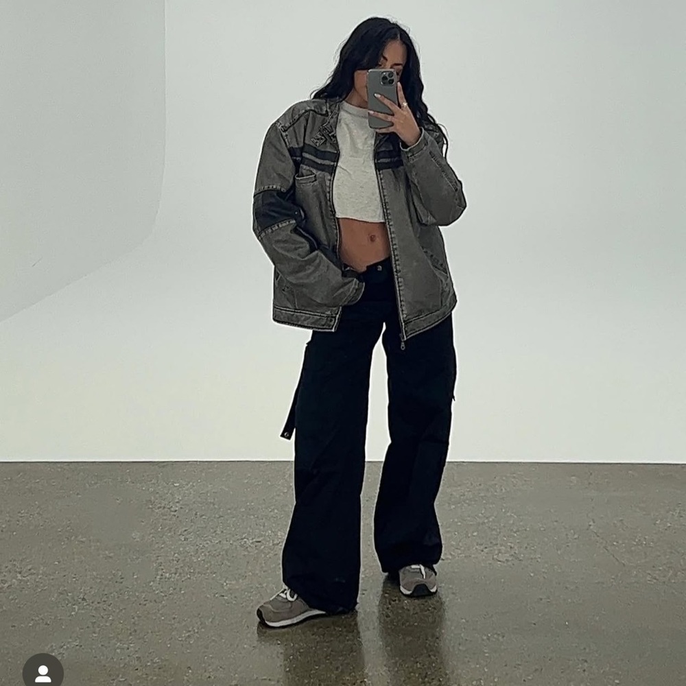 REVOLVE Black Straight Leg Pants